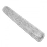 Rola plasa impletita galvanizata 100cm x20m cu ochi 25mm, pentru ingradit
