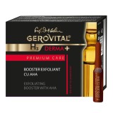 Booster exfoliant cu AHA H3 Derma+ Premium Care, 4 fiole, Gerovital
