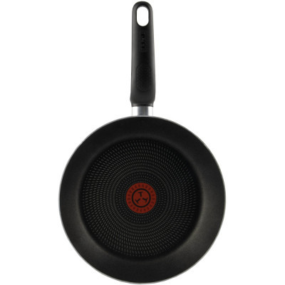 Tigaie cu maner Tefal 28cm exterior paun email foto