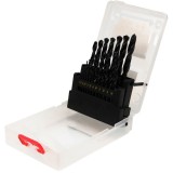 Yato YT-4462 - Set burghie metal HSS 1-10 mm tija cilindrica 19 bucati