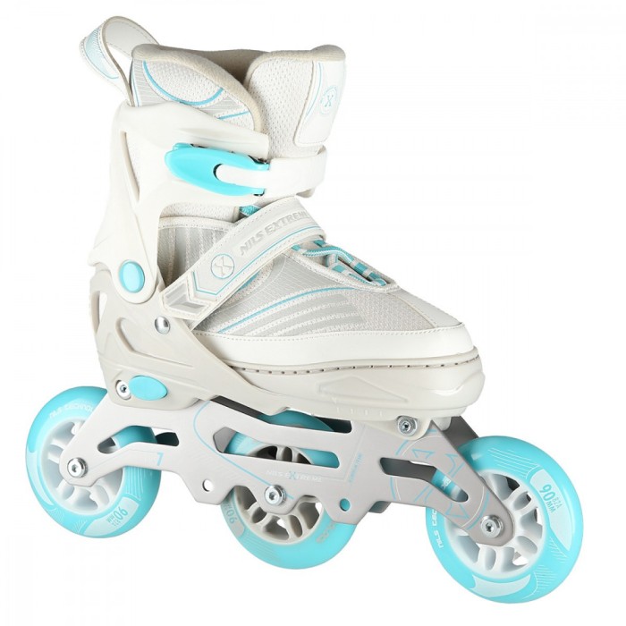 Role reglabile Nils Extreme NA11201 Alb, M(35-38)