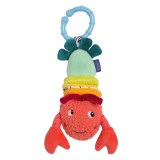 Jucarie pentru carucior cu vibratii - Racul vesel PlayLearn Toys