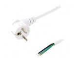 Cablu 3x1mm2 CEE 7/7 ştecăr unghi 5m PVC