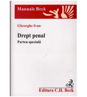 Gheorghe Ivan - Drept penal - Partea speciala - 127424 foto