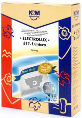 Sac aspirator Electrolux Mondo, sintetic, 4X saci + 2 filtre, KM foto