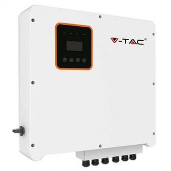 INVERTOR SOLAR 8KW HYBRID ON GRID/OFF GRID TRIFAZAT IP65 foto