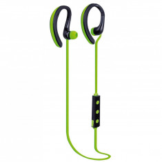 Casti sport Bluetooth cu microfon HMP 1215 BT verde Trevi