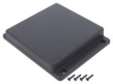 Carcasă Universală cu Lame de Fixare 125x125x25 mm