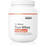 GymBeam True Whey ProDigest proteine din zer cu enzime digestive aroma Strawberry 900 g