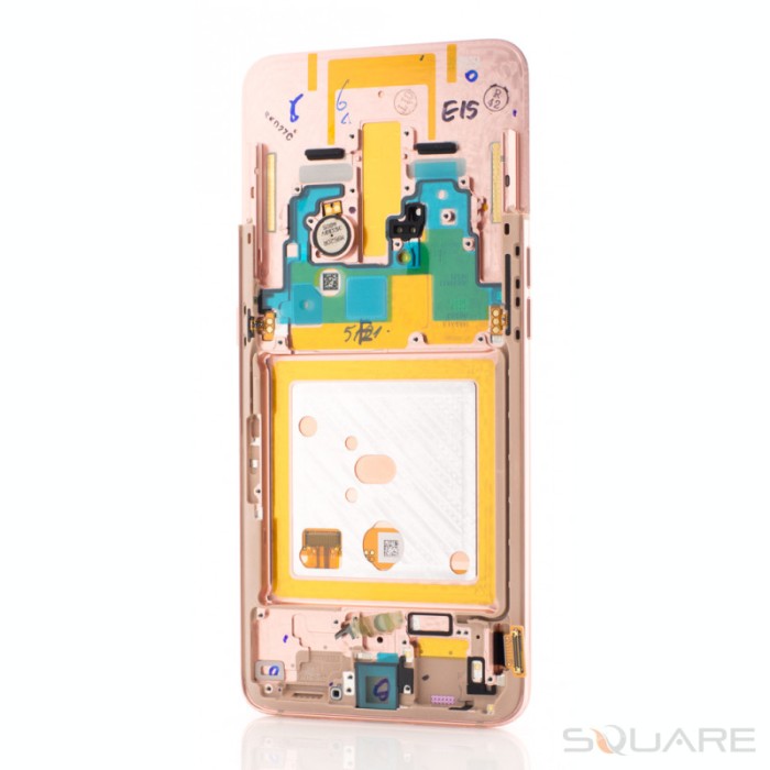 LCD OEM Samsung A80, A805, Gold, Service Pack OEM