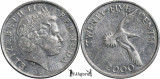 2000, 25 cents - Elizabeth II ( 4th portrait ) - Bermuda, America de Nord