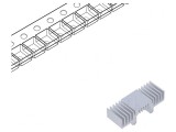 Radiator Extrudat Metalic 12.7mm x 35.2mm