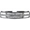 Grila radiator, masca fata Chevrolet C/K/Silverado Classic, 1994-2000, parte montare centrala, 253505-2, Aftermarket