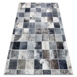 Covor PATCHWORK 21716 gri - Piele de vaca, 160x230 cm