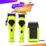 Cumpara ieftin Set ROVRA - SUPER CUT - Masina de tuns + Masina de contur + Masina de ras