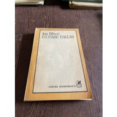 Ion Biberi - Ultime eseuri