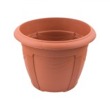 Ghiveci Flori Plastic Teracota 31x23cm 9L, Standard, Gradina, Balcon