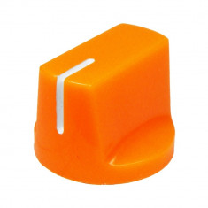 Buton plastic, portocaliu, 14x19mm, 157113