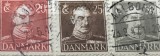 Timbre Danemarca Interbelica TMB1DK serie/lot de 3