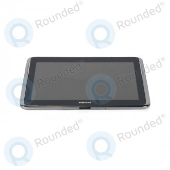 Samsung Galaxy Note 10.1 WiFi N8010, N8000 Capacul frontal al modulului de afișare+lcd+digitizer negru foto