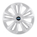 Set 4 Capace Roti Terra Gri R16, pentru Ford