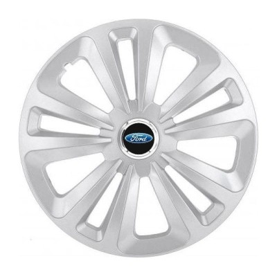 Set 4 Capace Roti Terra Gri R14, pentru Ford foto