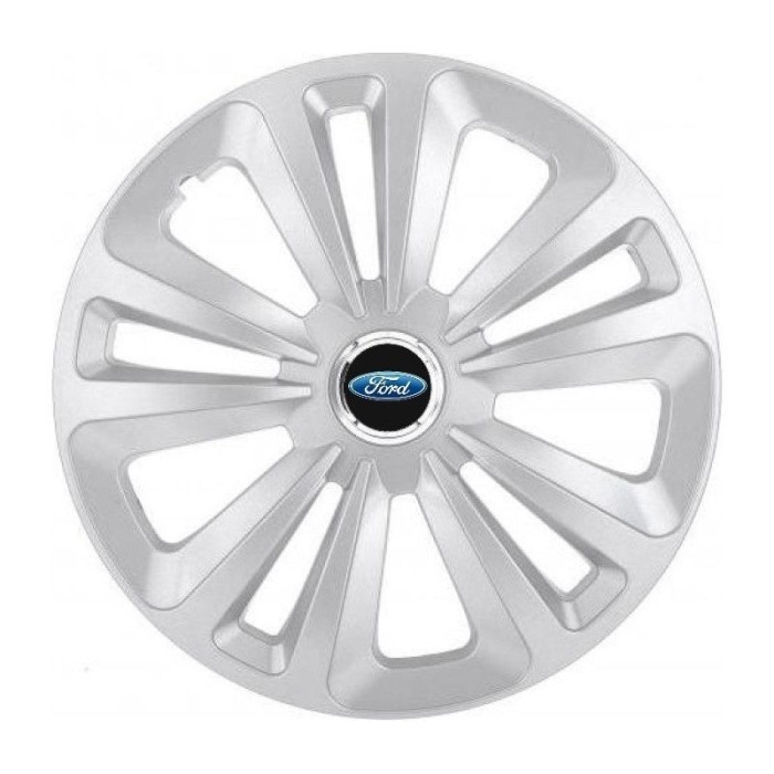 Set 4 Capace Roti Terra Gri R14, pentru Ford