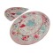 Set 2 Covorase baie Bemol Oval, 60 x 100 cm, 50 x 60 cm, Antiderapant, Multicolor