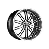 Set 4 Jante ART 16x7 5x120 ET25 negru polish diamond cut compatibile BMW Cod: K820