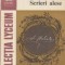 Scrieri alese - I. Heliade Radulescu (Colectia Lyceum)
