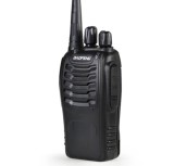Statie portabila emisie receptie, Baofeng BF-888S plus, 16 canale, 5W, walkie talkie, conforma normelor ANCOM, neagra