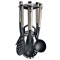 Set de gatit ?i servire Kinghoff KH 1569, 7 buca?i, Stand, O?el inoxidabil / plastic