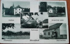 Carte postala, imagini din Sibiu, 1915