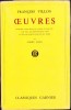 HST C830 Francois Villon Oeuvres