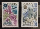 BC313, Andorra Franceza 1977, serie peisaje, arhitectura, europa cept