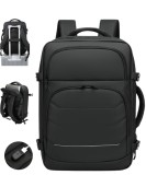 Cumpara ieftin Rucsac calatorie Versatyx&reg;, Compartiment laptop 15.6&quot;, 48x16x33 cm, Birou &amp; Calatorii, Ghiozdan compatibil bagaj mana avion, Buzunare multiple &amp; Supor