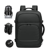 Rucsac calatorie Versatyx&reg;, Compartiment laptop 15.6&quot;, 48x16x33 cm, Birou &amp; Calatorii, Ghiozdan compatibil bagaj mana avion, Buzunare multiple &amp; Supor