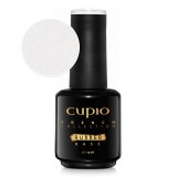 Rubber base French Collection - Milky White Shimmer Gold 15ml, Cupio