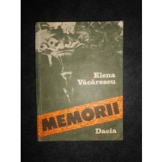 Elena Vacarescu - Memorii