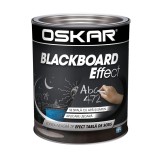 Vopsea decorativa Oskar 1 L efect tabla de scris negru