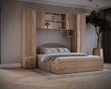 Cumpara ieftin Dormitor Tineret, Sonoma+Truffe 227x51 205x200 cm