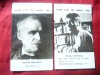 Calendare 1973 Ed. Eminescu, Tudor Arghezi &amp; Petru Popescu, Fotografii de Colectie