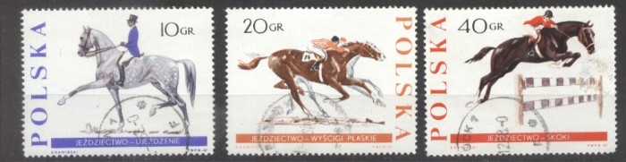 Poland 1967 Horses, used G.262