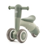 Bicicleta Echilibru Kinderkraft Minibi Leaf Green, 1-3 ani, Verde, Tricicleta Copii, Roti Spuma EVA, Usoara, Sigura
