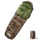 vidaXL Sac de dormit tip mumie pentru adulți de camping, 3 anotimpuri 94517