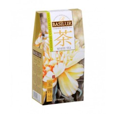 Basilur White Tea Ceai alb chinezesc Refill, 100g