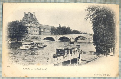 AD 475 C. P. VECHE - PARIS -LE PONT ROYAL -FRANTA foto