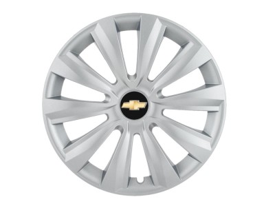 Set 4 capace roti Delta cromat R15 pentru gama auto Chevrolet foto