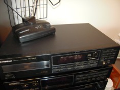 CD player deck PIONEER PD-5500, Digital converter: PCM1700P, fara telecomanda