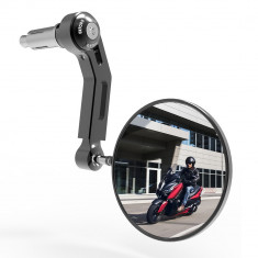 Oglinda Moto Ghidon Oxford Premium Aluminium Mirror, Stanga